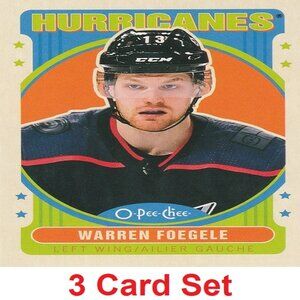 Warren Foegele Hockey Card Collection